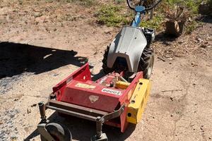 Trinciaerba Zanon con motocoltivatore S.E.P.