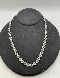 Collana  Swarovski  Angelic verde originale