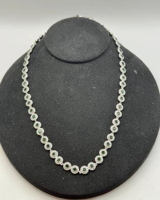 Collana  Swarovski  Angelic verde originale