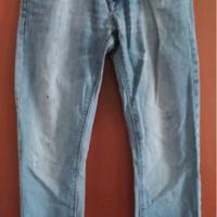 Jeans Sottotono Uomo Tg 48 Straight Fit