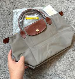 Longchamp Handle S Dove Grey