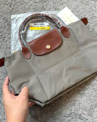 Longchamp Handle S Dove Grey