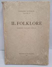 antico libro del folklore del 1967
