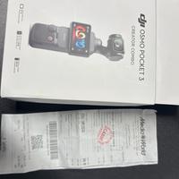 DJI Osmo Pocket – come nuova + SD 256GB + garanzia