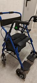 Ausilio deambulatore / sedia da trasporto 
