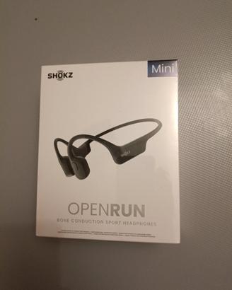 cuffie SHOKZ open run mini NUOVE MAI APERTE