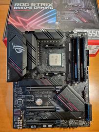 Bundle ryzen 7 5700x3d/B550-E Strix/ram 16 gb fury