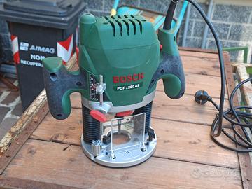 Fresa verticale Bosch nuova POF 1200 ae