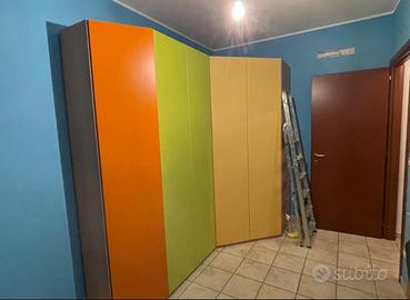 Armadio angolare cabina armadio stanzetta camera