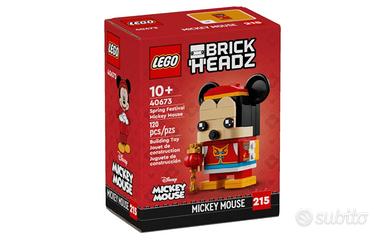 LEGO BrickHeadz Disney n.40673,Mickey Mouse