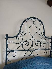 Struttura letto ferro battuto