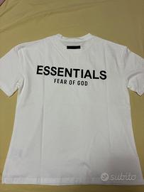 T-shirt Essential bianca da uomo