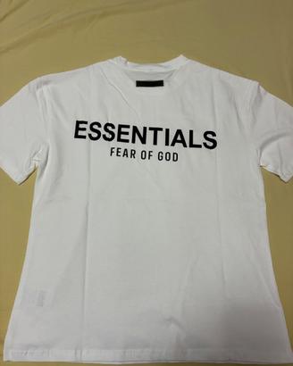 T-shirt Essential bianca da uomo