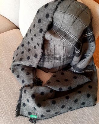 sciarpa double benetton