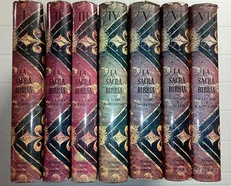La Sacra Bibbia - Fabbri 1964 – Completa 7 volumi