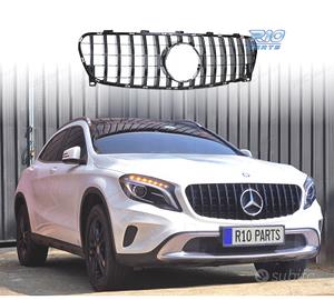 GRIGLIA MERCEDES GLA X156 17-19 LOOK AMG NERO LUCI