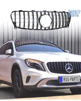 GRIGLIA MERCEDES GLA X156 17-19 LOOK AMG NERO LUCI