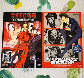 Cofanetti DVD di Cowboy Bepop e Trigun