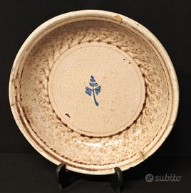 Vietri – Antico piatto in terracotta XIX sec.