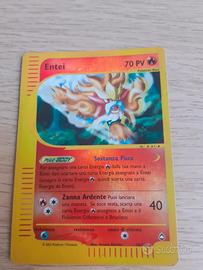 Pokemon Entei 10/147 Reverse Foil Aquapolis 2003