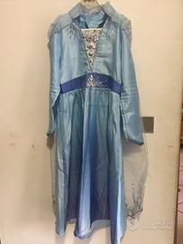 Vestito Carnevale Elsa Frozen128cm (7/8 anni)