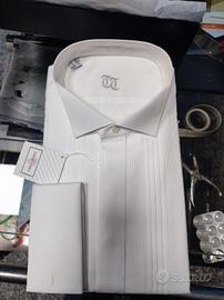 Camicia polsino gemelli 40