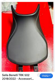 Sella nuova benelli trk 502