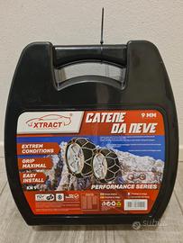 Catene da neve XTRACT 9mm KNS130 NUOVE sigillate
