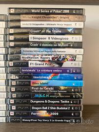 Giochi PSP Originali Italiani - 52 Titoli