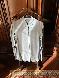 Camicia azzurra in seta Caracter