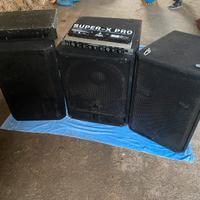Behringer 2 casse + Subwoofer +