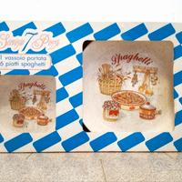 Servizio 7 Piatti Spaghetti Ceramica Stovit Nuovi