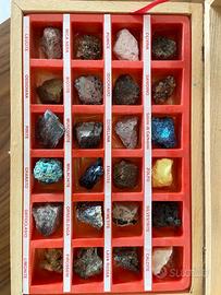 Scatola di minerali