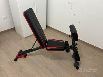Panca da palestra richiudibile