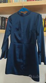 vestito blu elegante 
