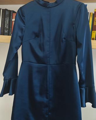 vestito blu elegante 