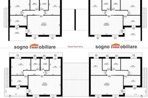 Villette Bifamiliari Divise in Orizzontale