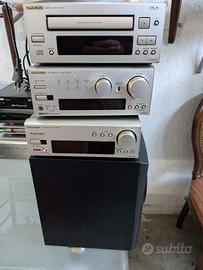 Onkyo ED-205+R-805X+C-705TX+coppia casse Onkyo