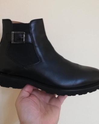 Nero Giardini scarpe tronchetto uomo Tg 40 