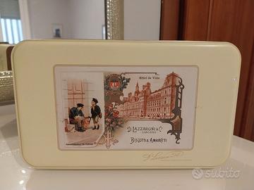 Scatola di latta Lazzaroni & Saronno Vintage