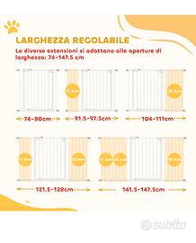 Cancelletto  scale per cani