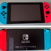 Nintendo Switch+pellicola+2 custodie+2 giochi
