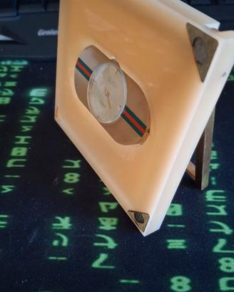 Orologio da tavolo vintage di Gucci