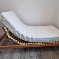 Rete letto motorizzato singolo con materasso