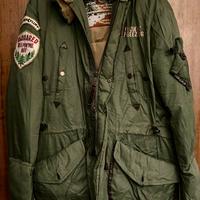 Giaccone piumino verde Dsquared