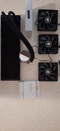 dissipatore liquido 360 amd4 e amd 5 e intel
