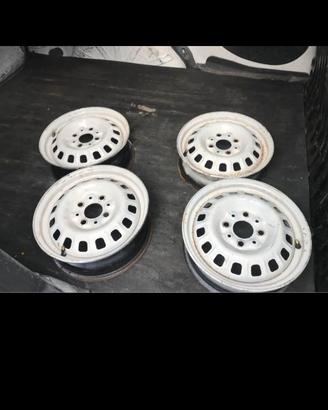 cerchi fiat panda dal 1986-2003 + pomello cambio