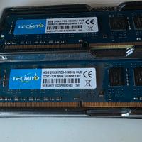 Coppia memoria DDR3 4GB PC3 1333MHZ