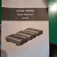 Trasformatore di energia elettrica 2000W