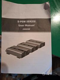 Trasformatore di energia elettrica 2000W